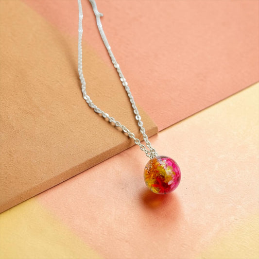 Collana modello Bertilla tricolor